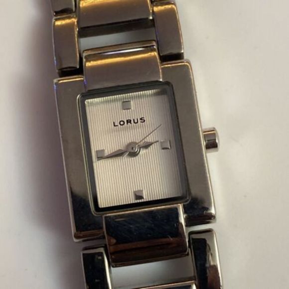 Lorus Accessories Vintagelorus Watch Silver Tone Working New Battery Poshmark